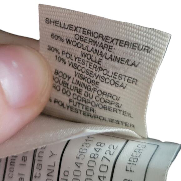 Rachel Rachel Roy Dark Green Wool Blend Double Button Pea coat Sz M Medium - Picture 7 of 9